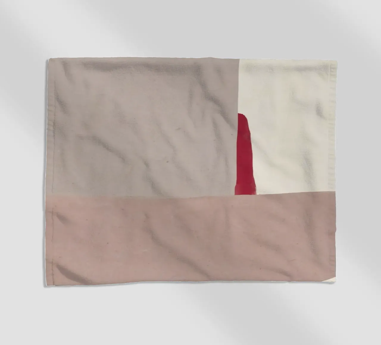 Abstract color block 02 beach towel by Little Dean