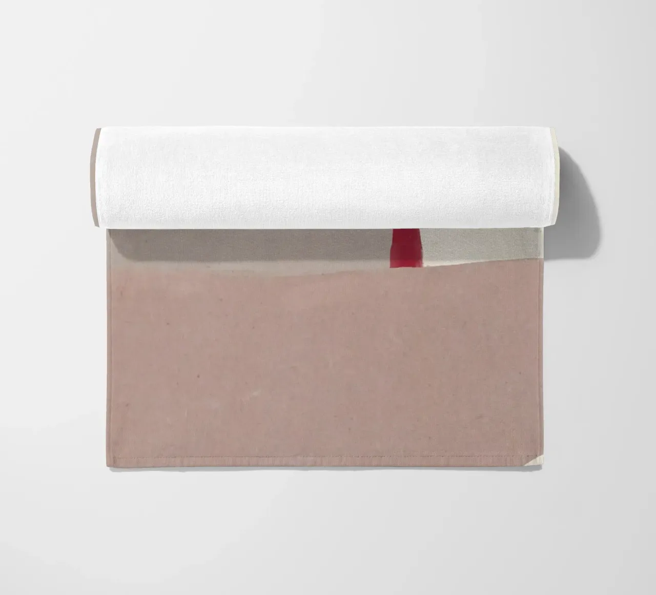 Abstract color block 02 beach towel by Little Dean