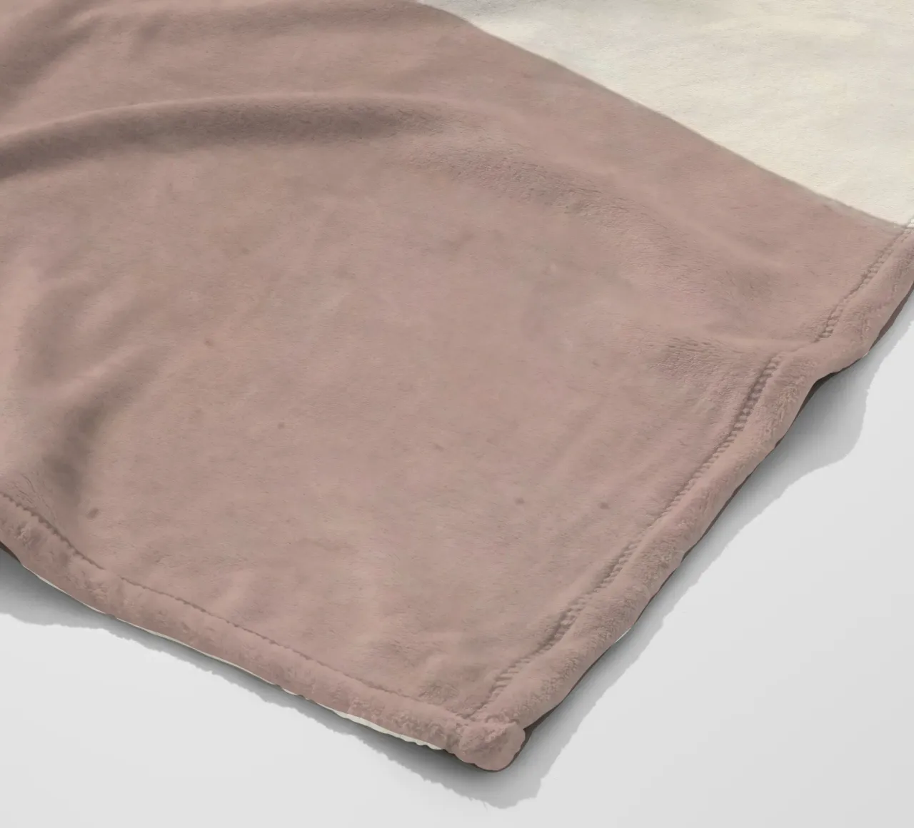 Abstract color block 02 fleece blanket by Little Dean