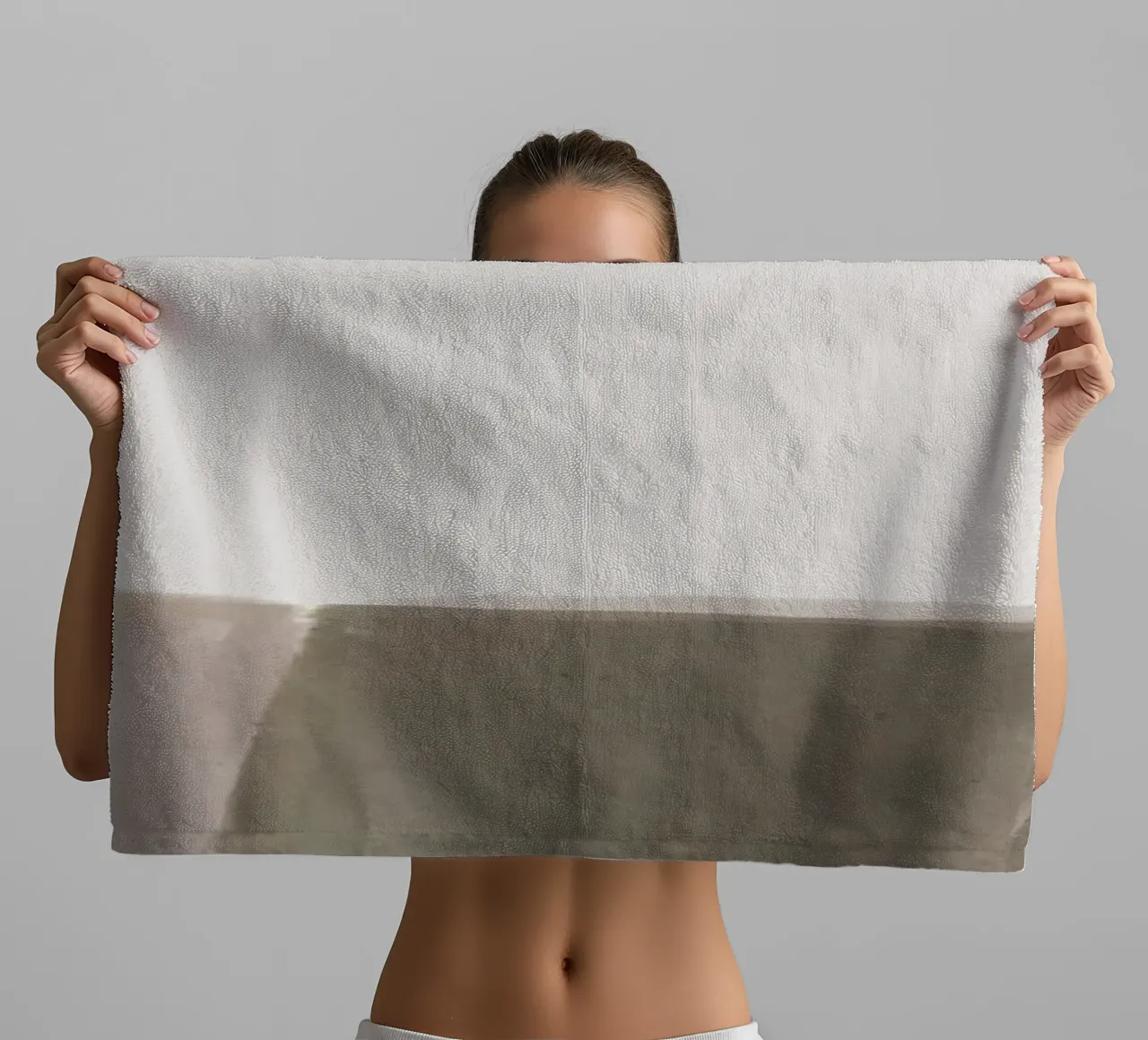 Abstract color block 03 towel by Little Dean