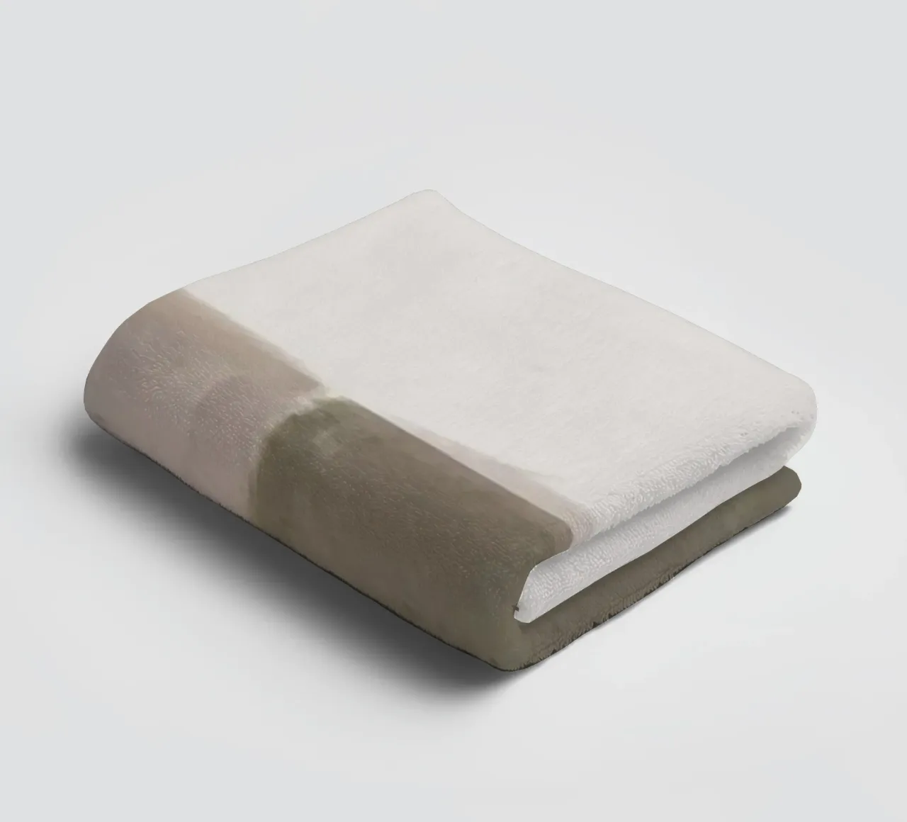 Abstract color block 03 towel by Little Dean