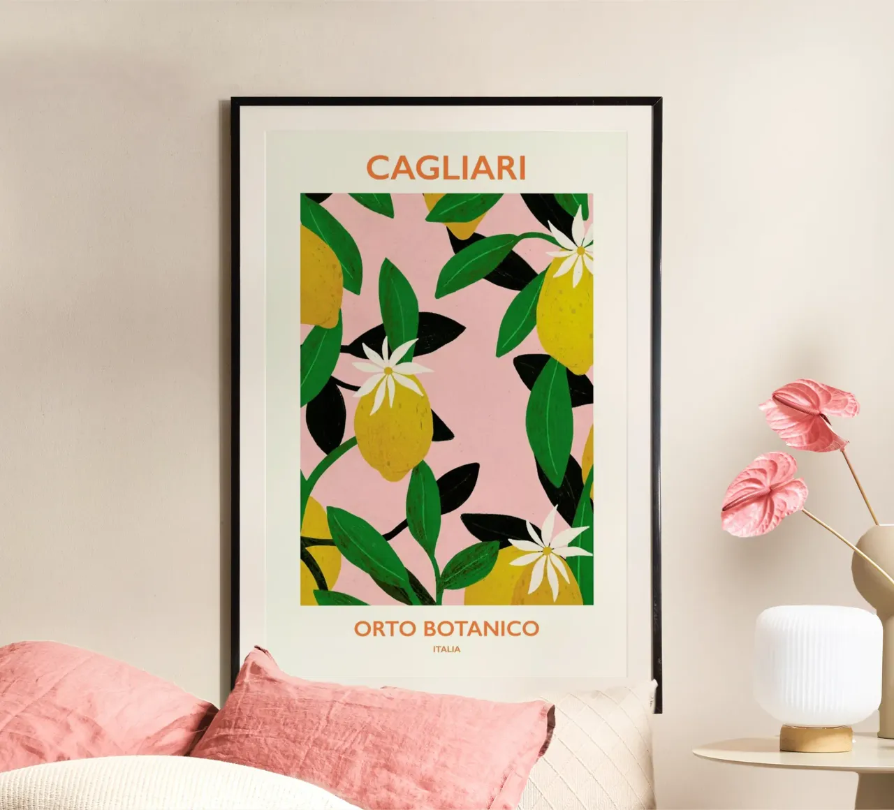 Cagliari poster da Pure
