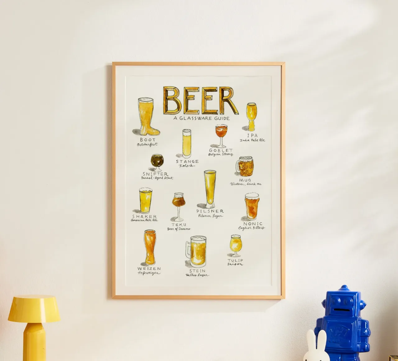 birra una guida ai bicchieri carta hahnemühle da Danielshop