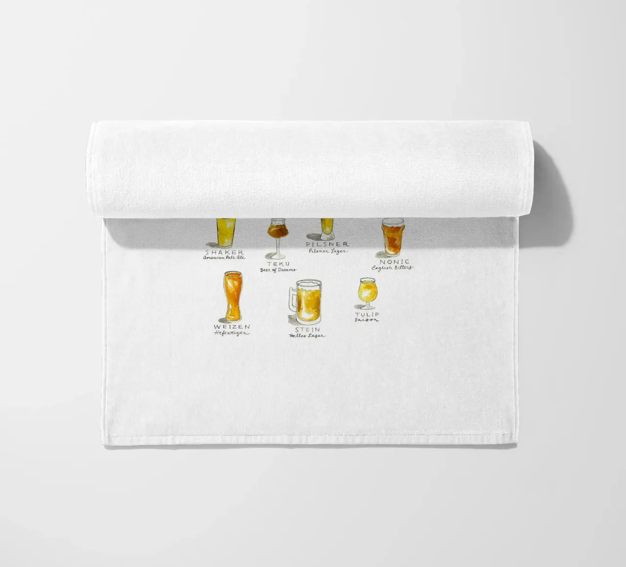 birra una guida ai bicchieri telo mare da Danielshop
