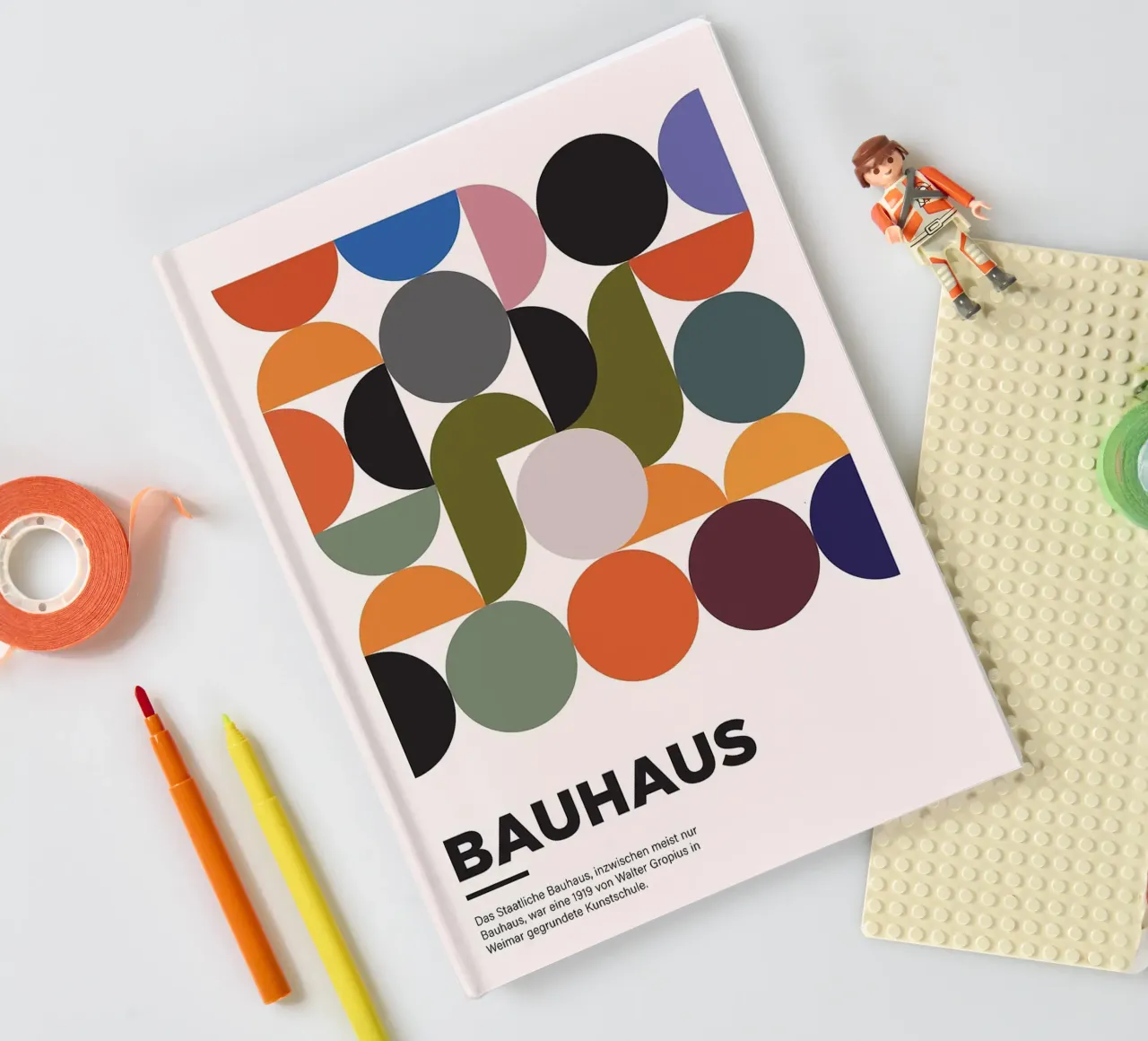 BAUHAUS CIRCULAR COMP notebook by Charles A Boudreau