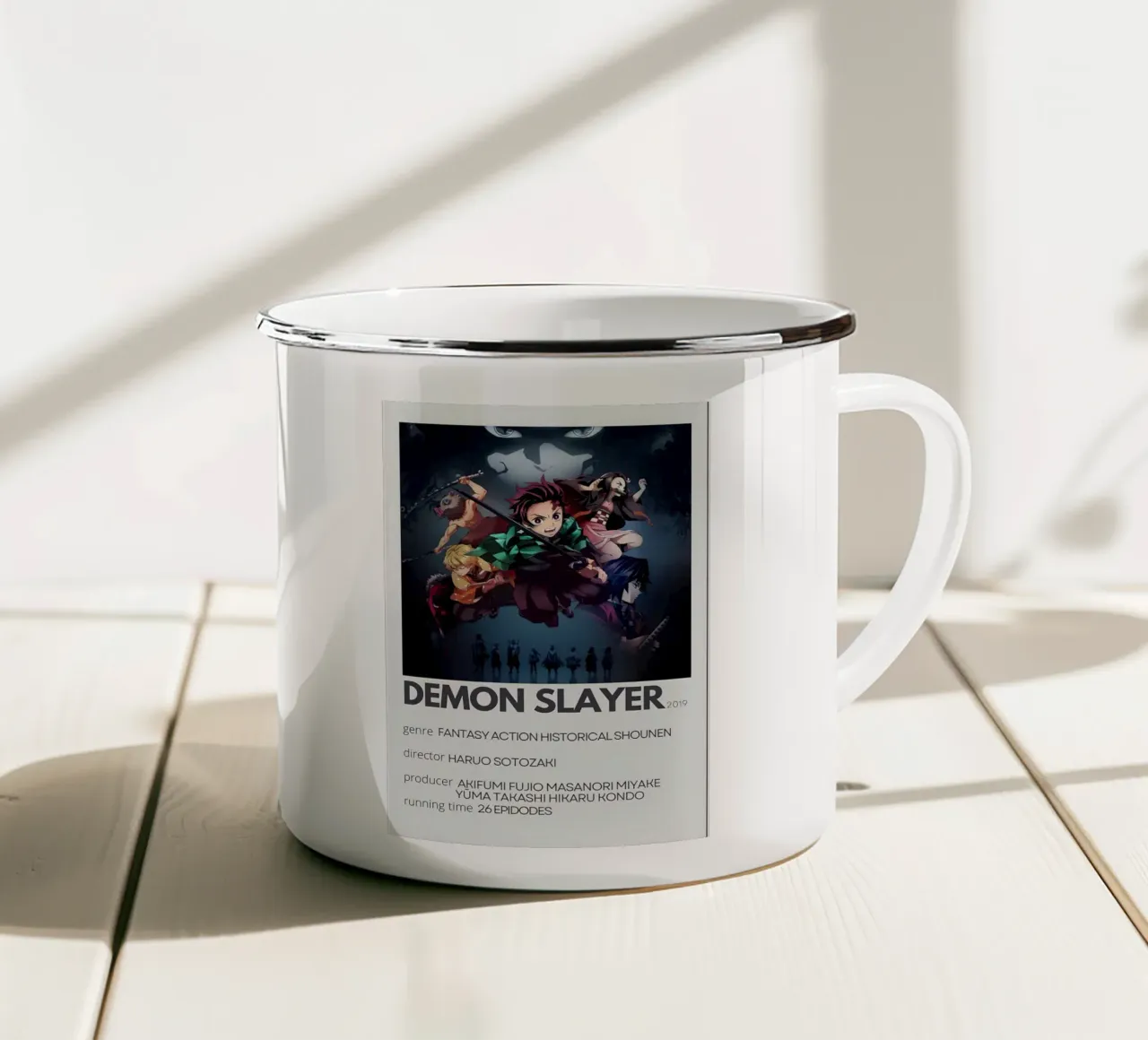 DEMON SLAYER 2019 tazza in smalto da Totoya