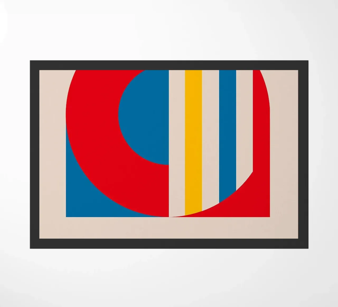 BAUHAUS DYP LD9 doormat by Charles A Boudreau