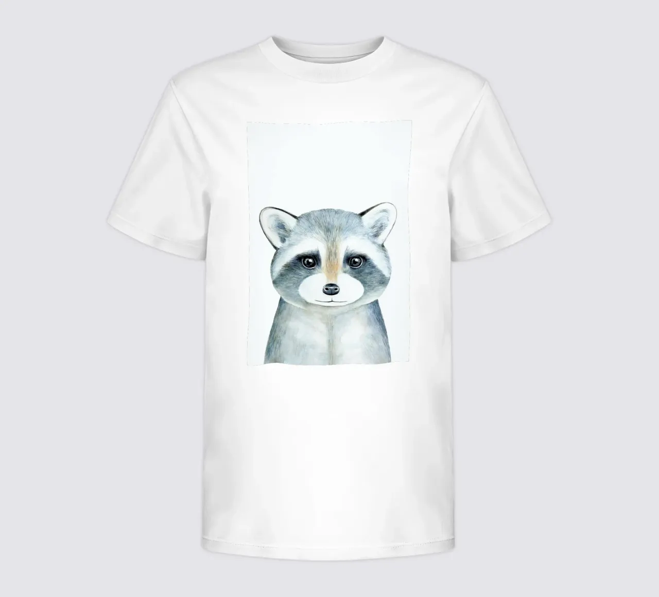 Ronnie The Racoon camiseta para niños de Little Flourishes