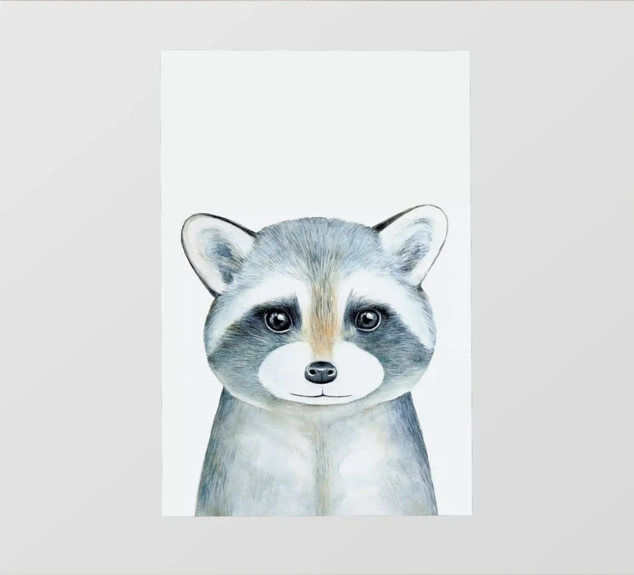 Ronnie The Racoon telo in pvc da Little Flourishes