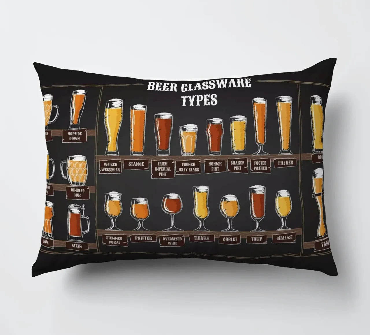 tipi di bicchieri da birra cuscino da Danielshop