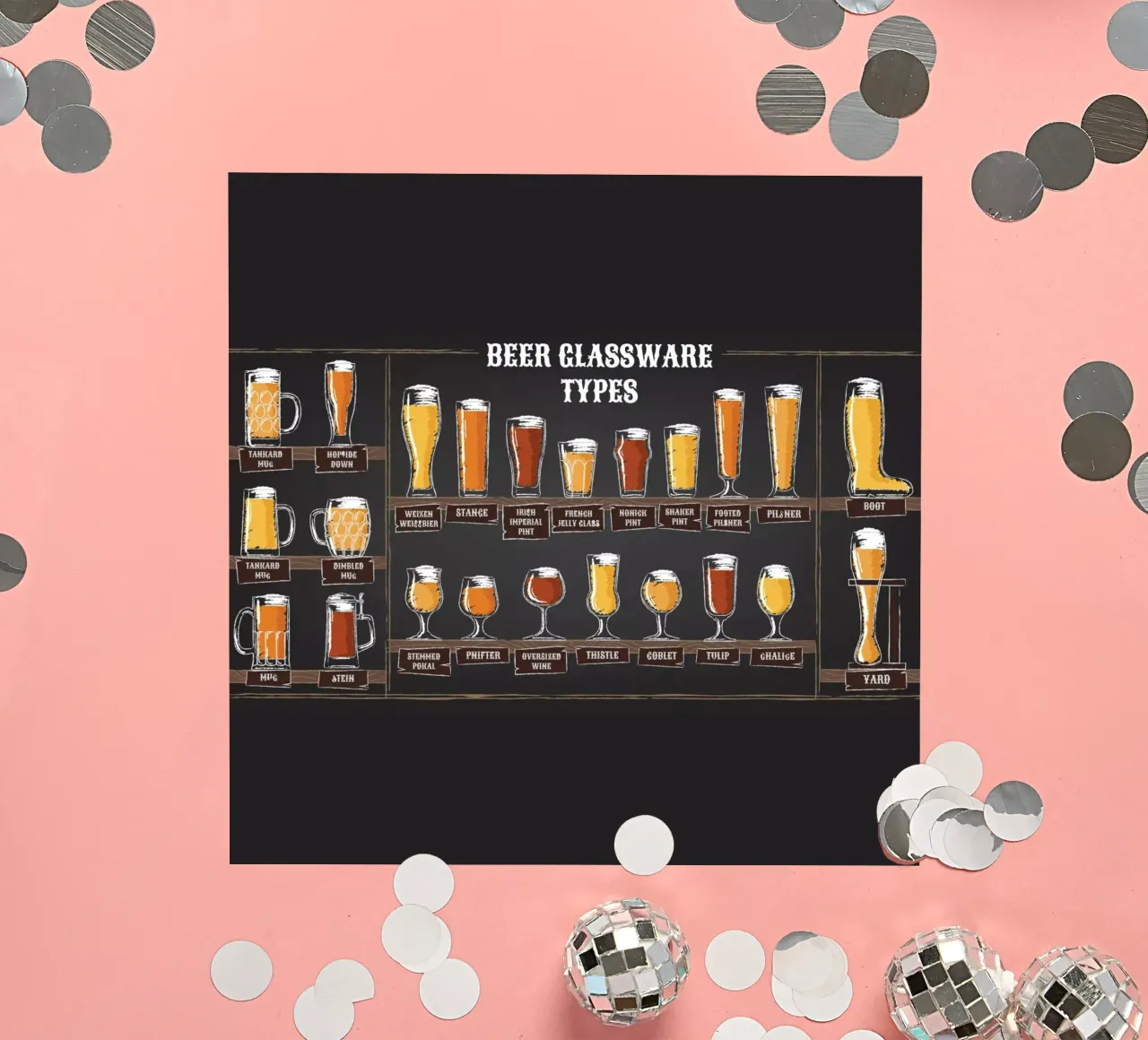 beer glassware types sticker by Danielshop