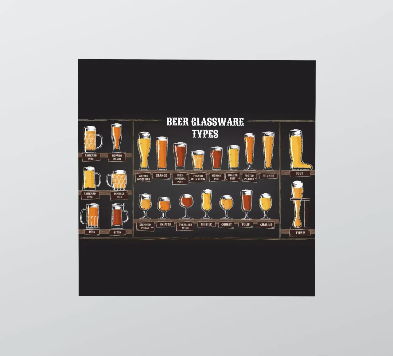beer glassware types sticker by Danielshop