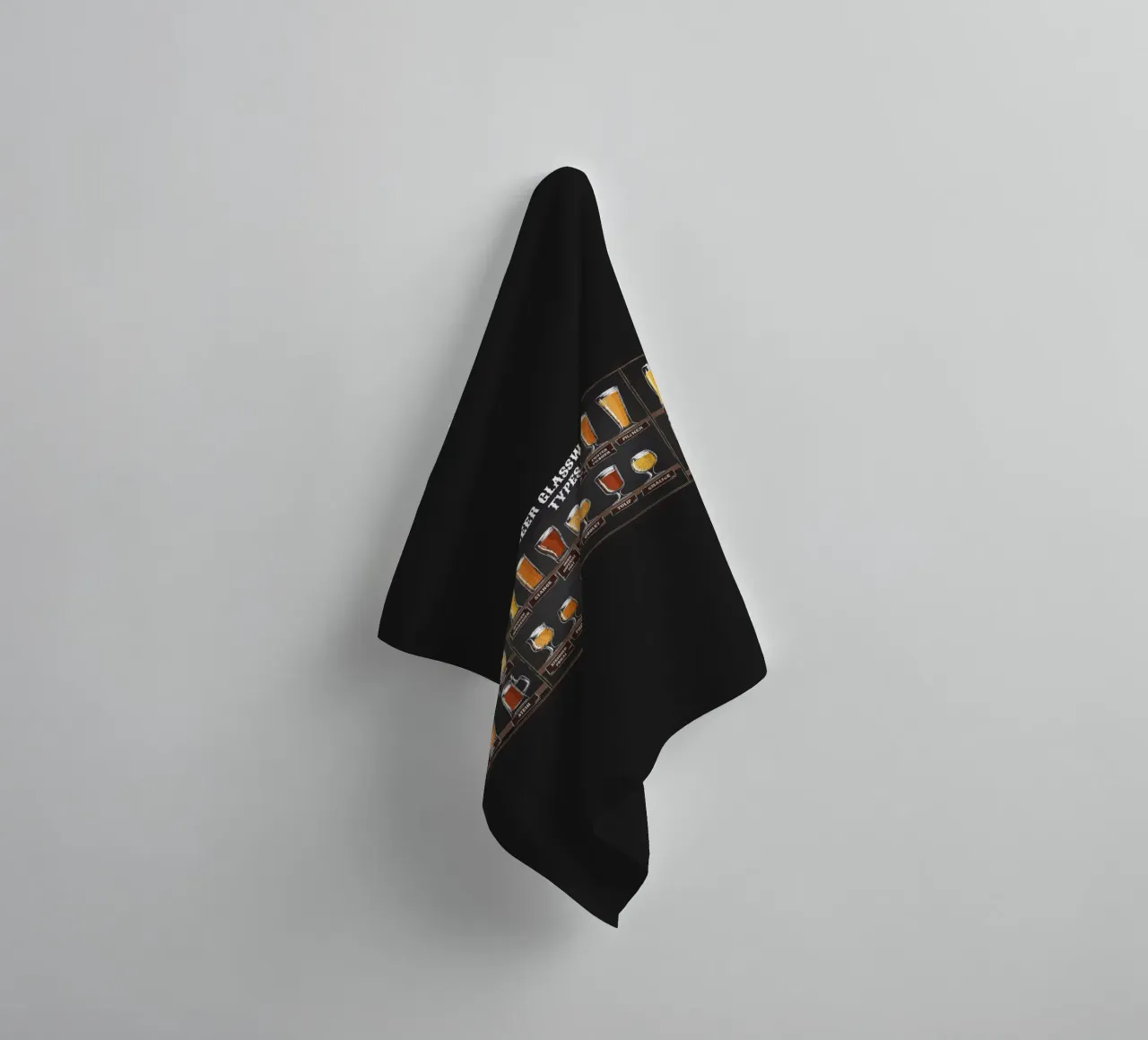 beer glassware types towel by Danielshop