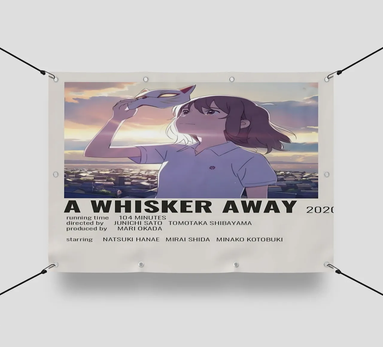 A WHISKER AWAY 2020 telo in pvc da Totoya