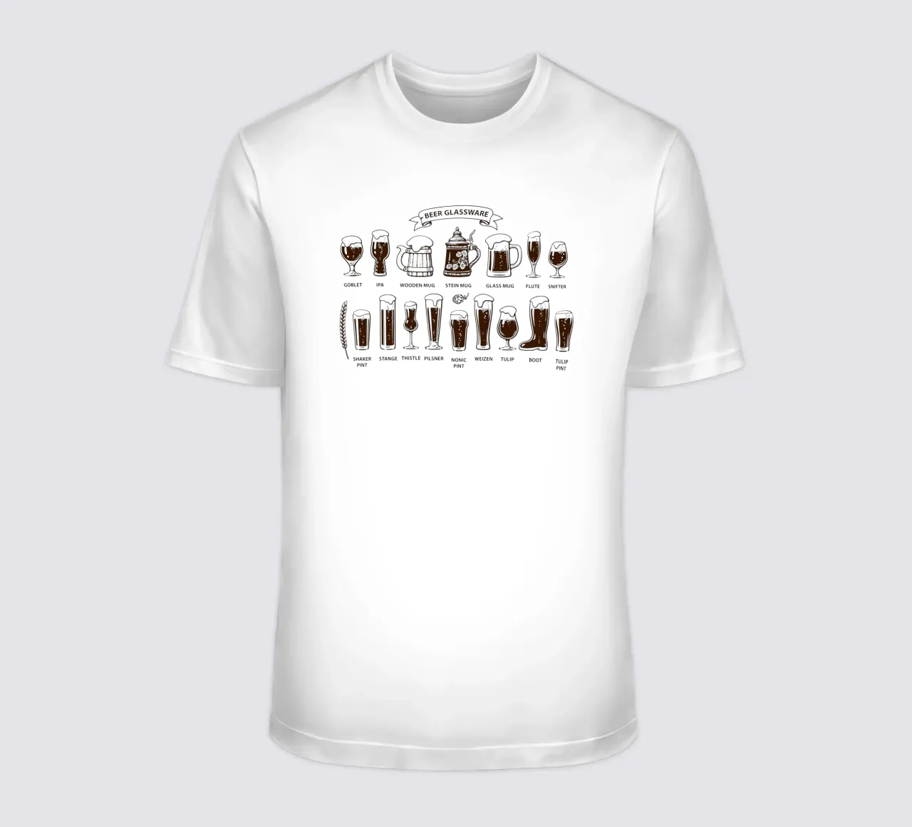 bicchieri da birra t-shirt da Danielshop