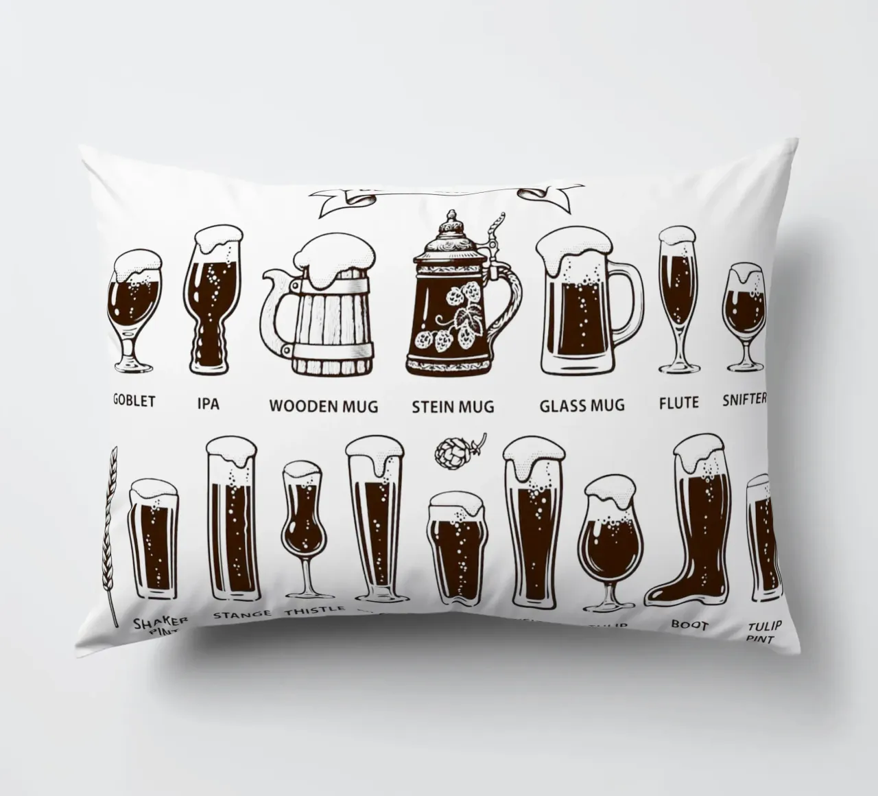 bicchieri da birra cuscino da Danielshop