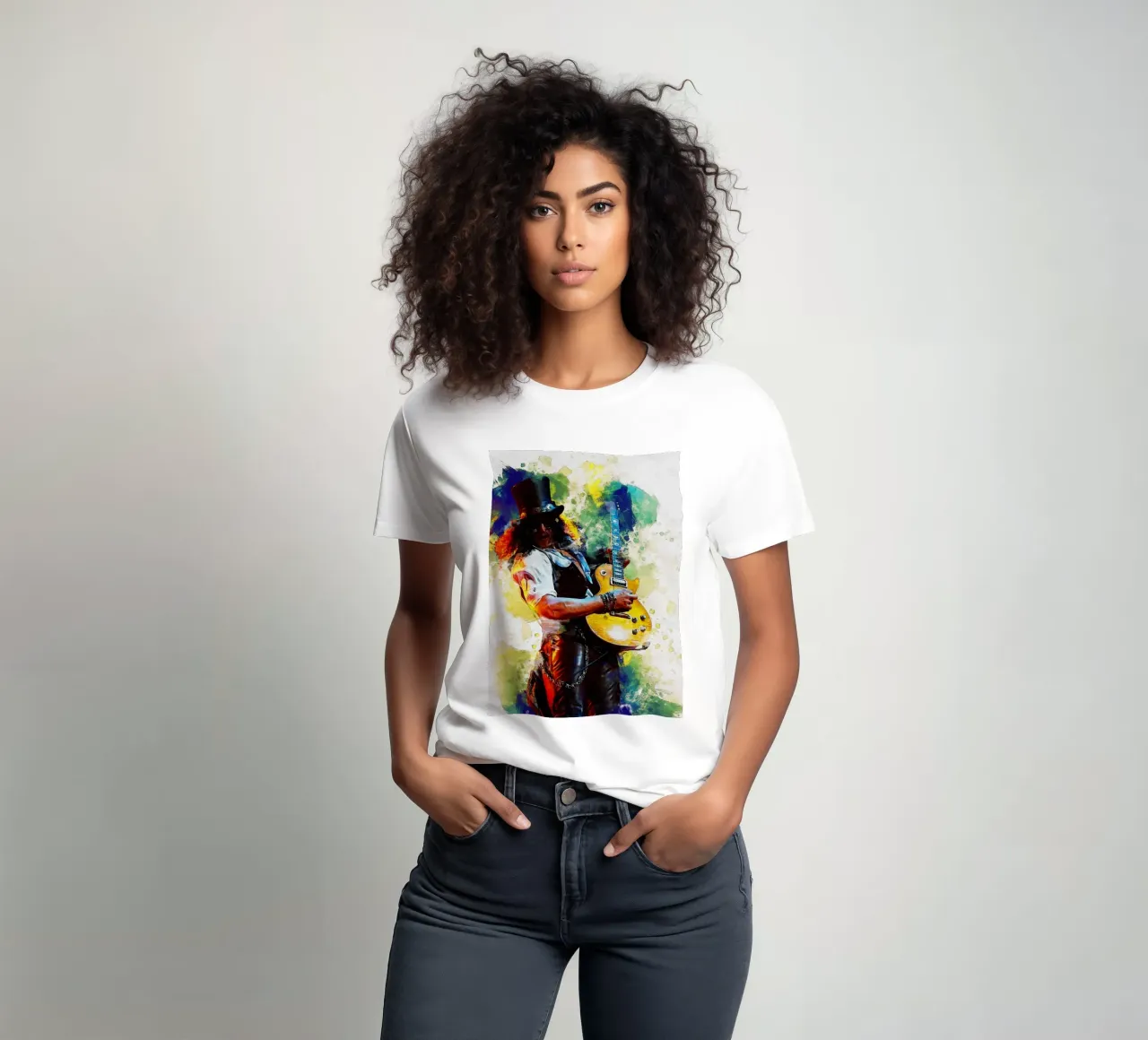 Smudge Slash t-shirt by Gunawan Rb