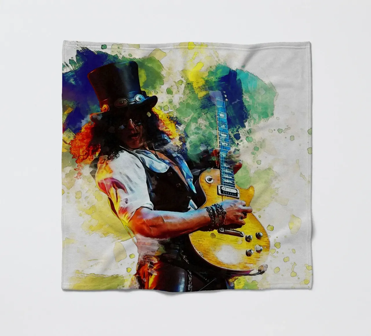 Smudge Slash Fleecedecke von Gunawan Rb
