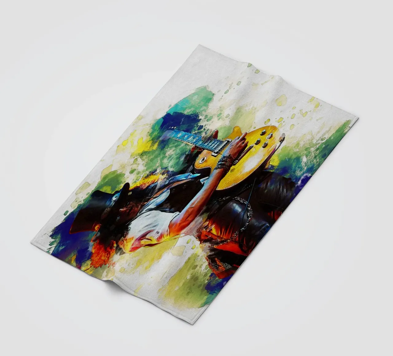 Smudge Slash Fleecedecke von Gunawan Rb