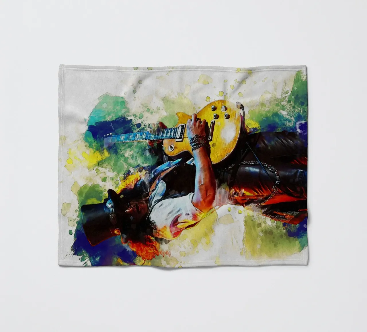 Smudge Slash Fleecedecke von Gunawan Rb
