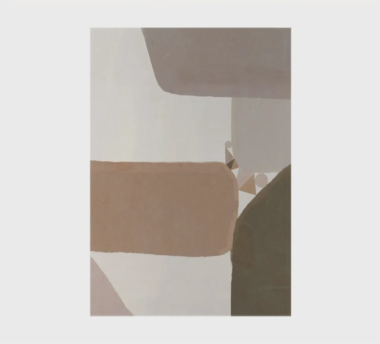 Neutral tones minimalism notebook by Little Dean