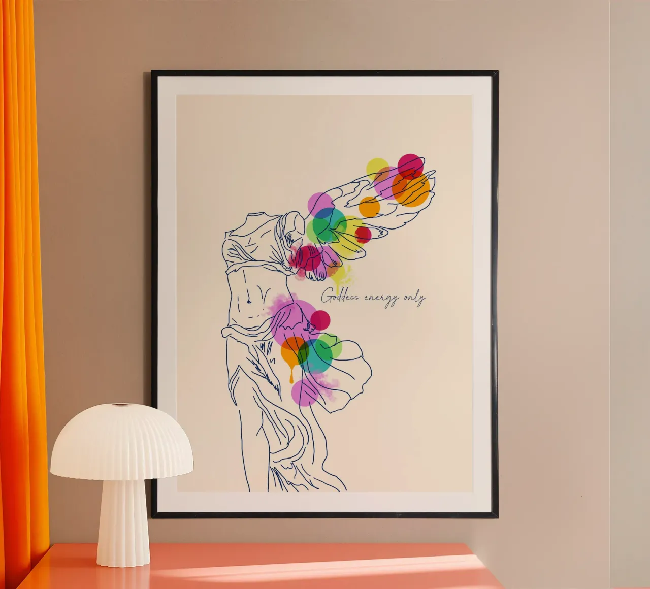 Goddess poster da Indigo Rain