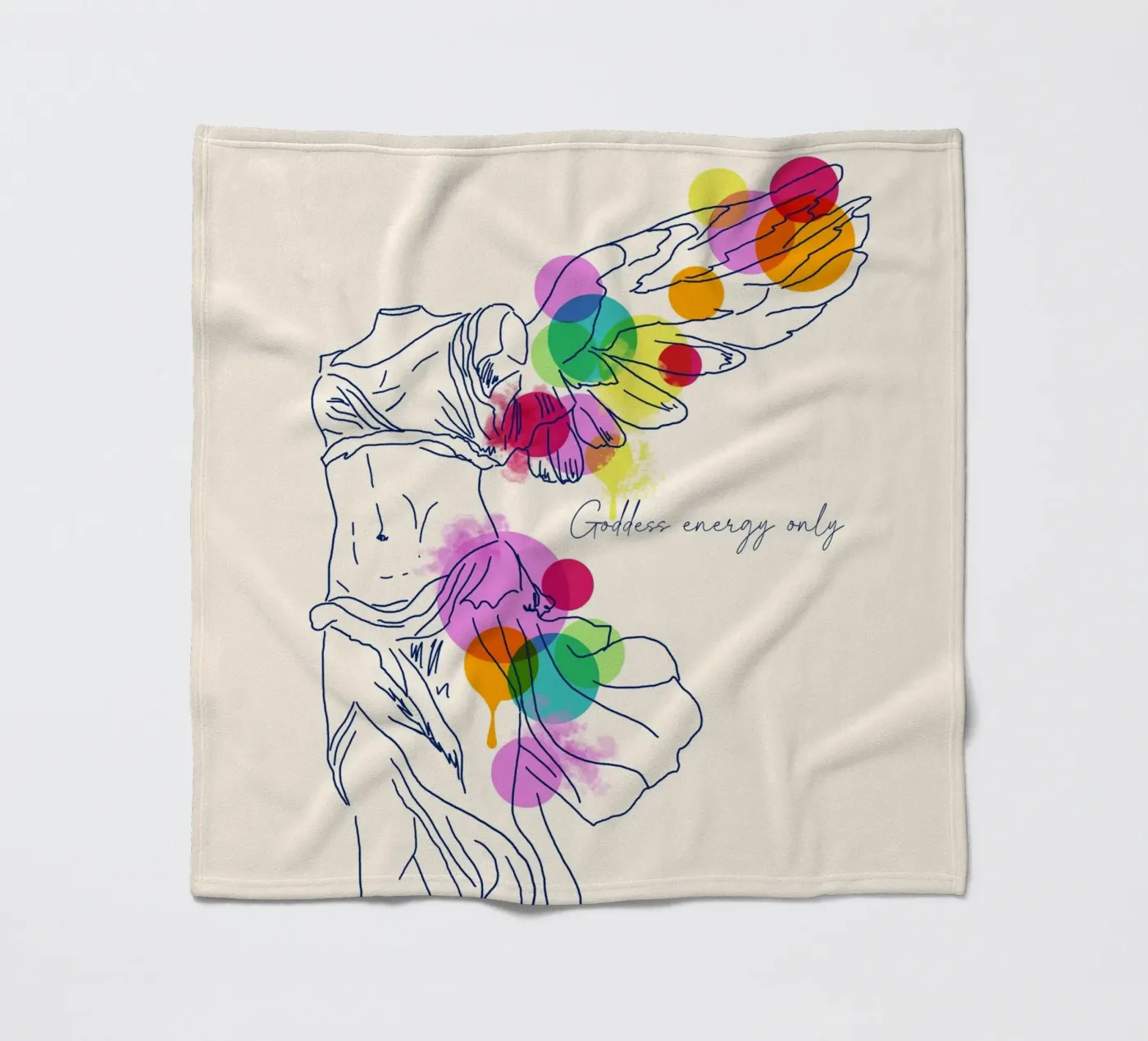 Goddess Fleecedecke von Indigo Rain