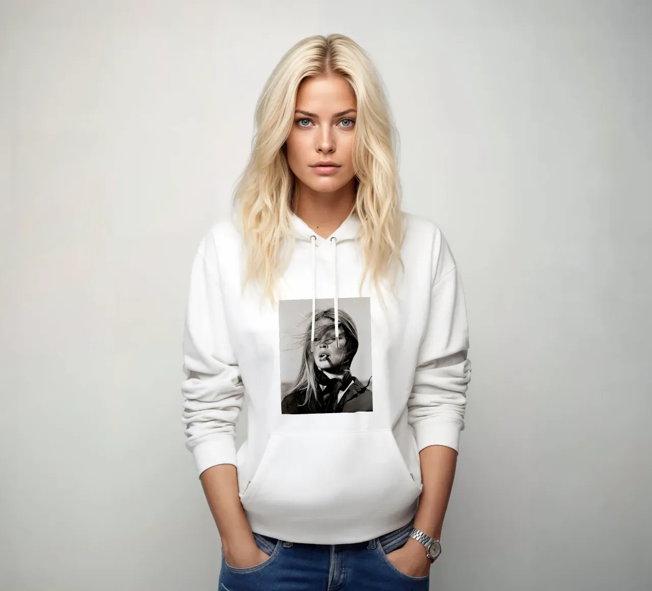 Bella ragazza felpa con cappuccio da Alex happy shop