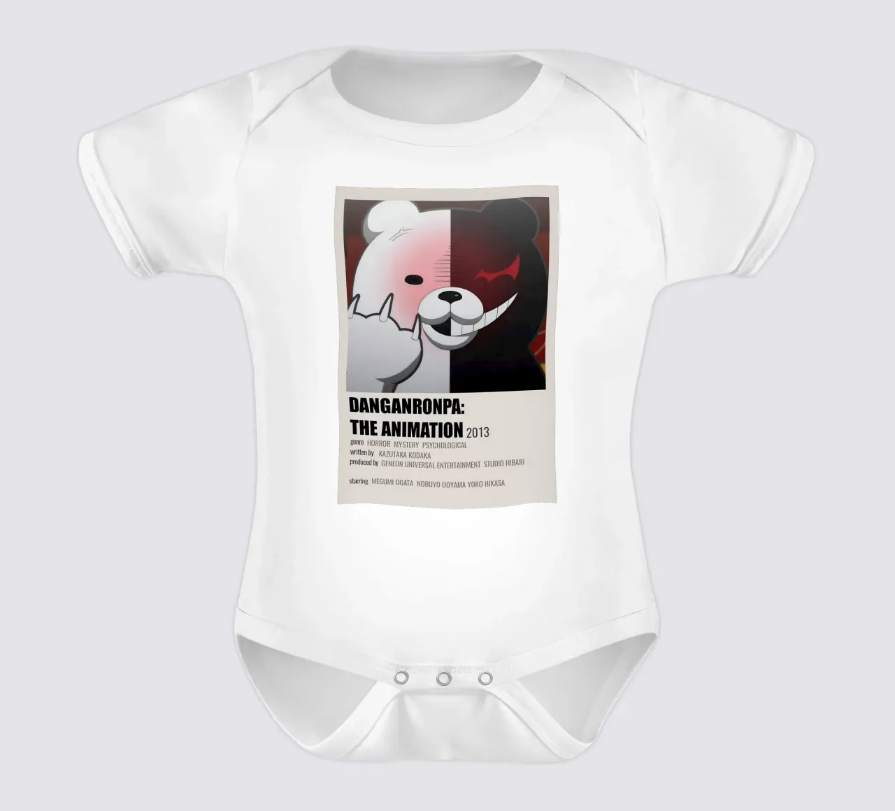 DANGANRONPA THE ANIMATION 2013 body neonato maniche corte da Totoya