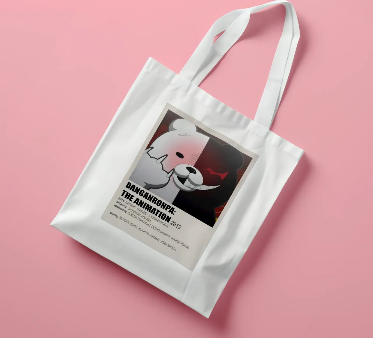 DANGANRONPA THE ANIMATION 2013 borsa in juta da Totoya