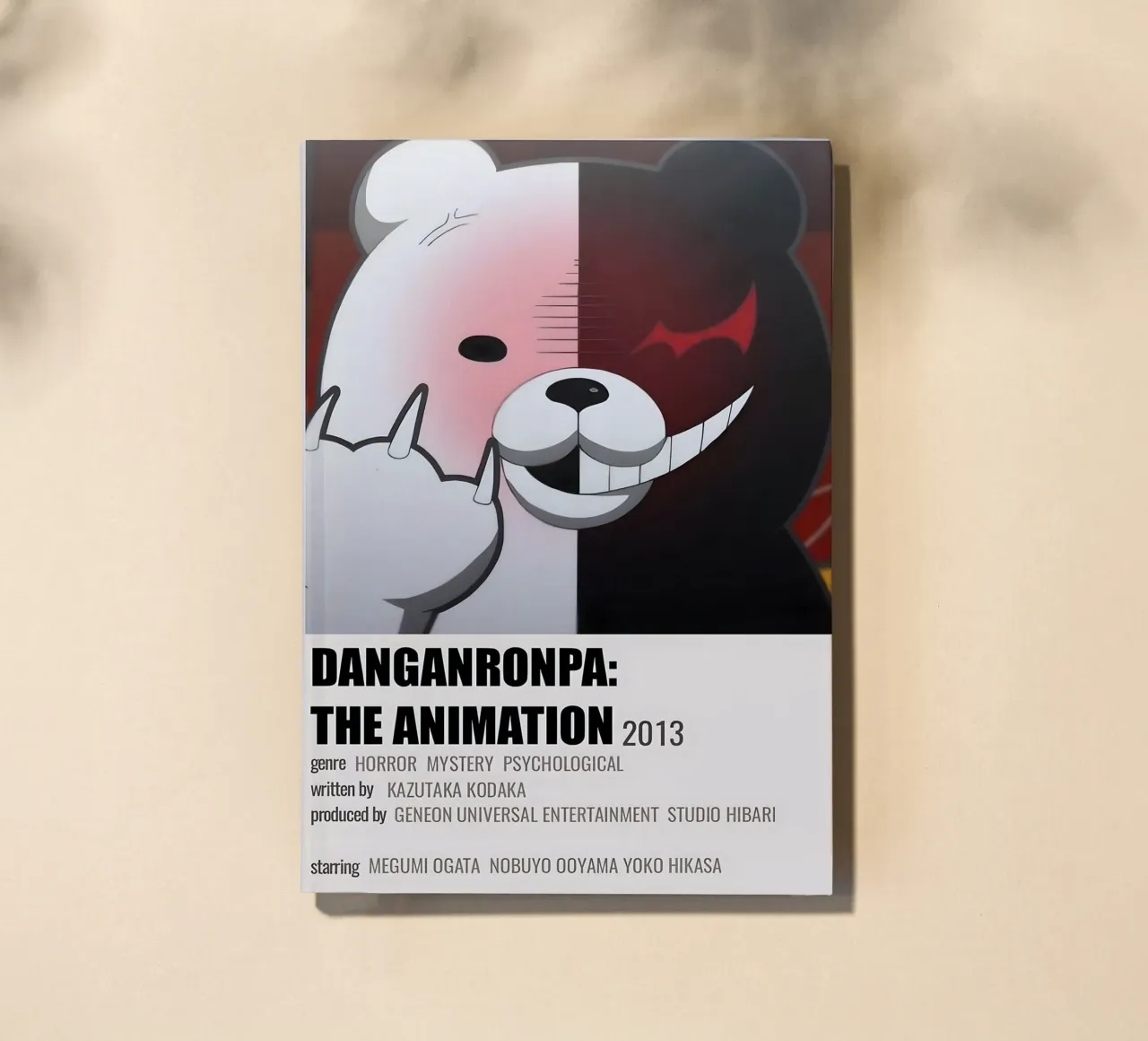 DANGANRONPA THE ANIMATION 2013 notebook by Totoya