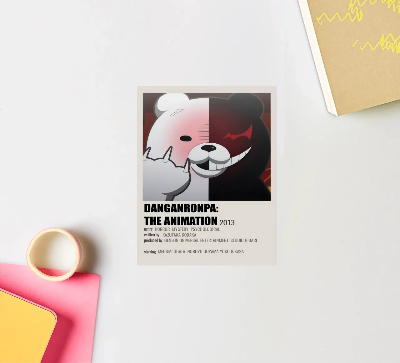 DANGANRONPA THE ANIMATION 2013 Sticker von Totoya