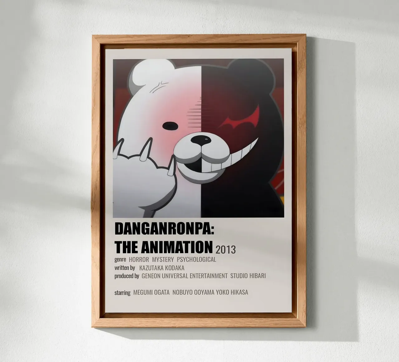 DANGANRONPA THE ANIMATION 2013 alluminio dibond da Totoya