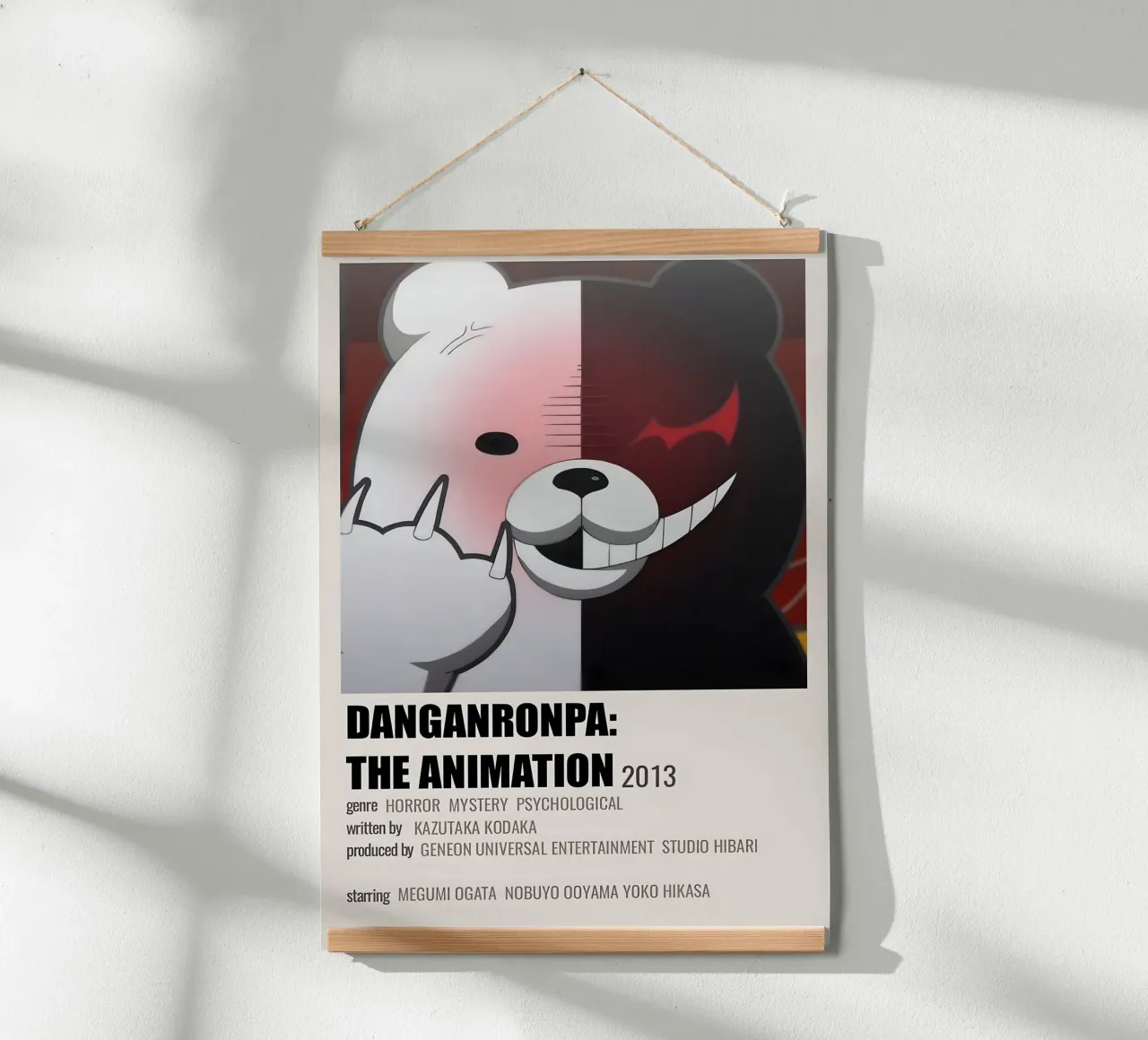 DANGANRONPA THE ANIMATION 2013 carta hahnemühle da Totoya