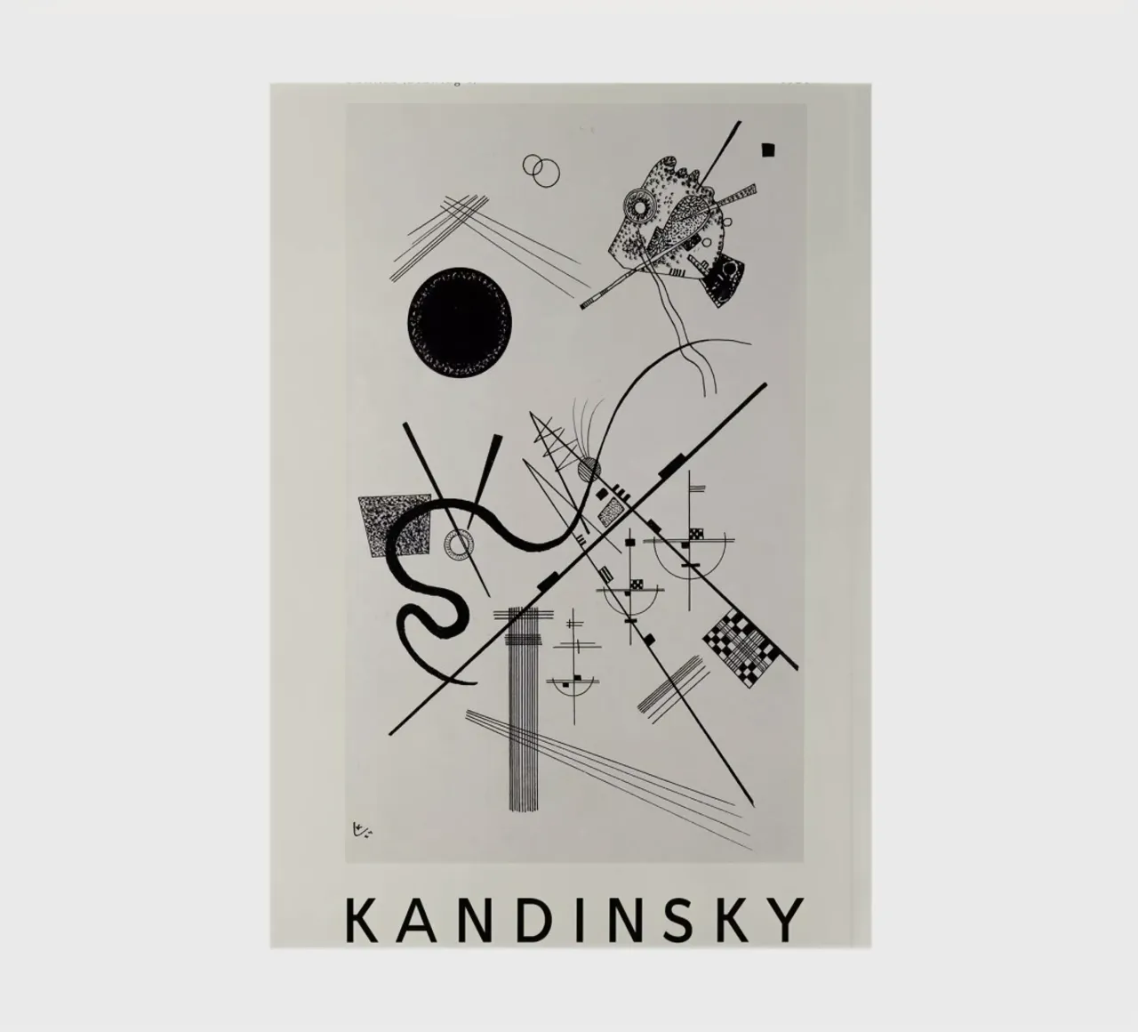 Kandinsky - Untitled (Drawing 4) notebook by ARTOTHEK