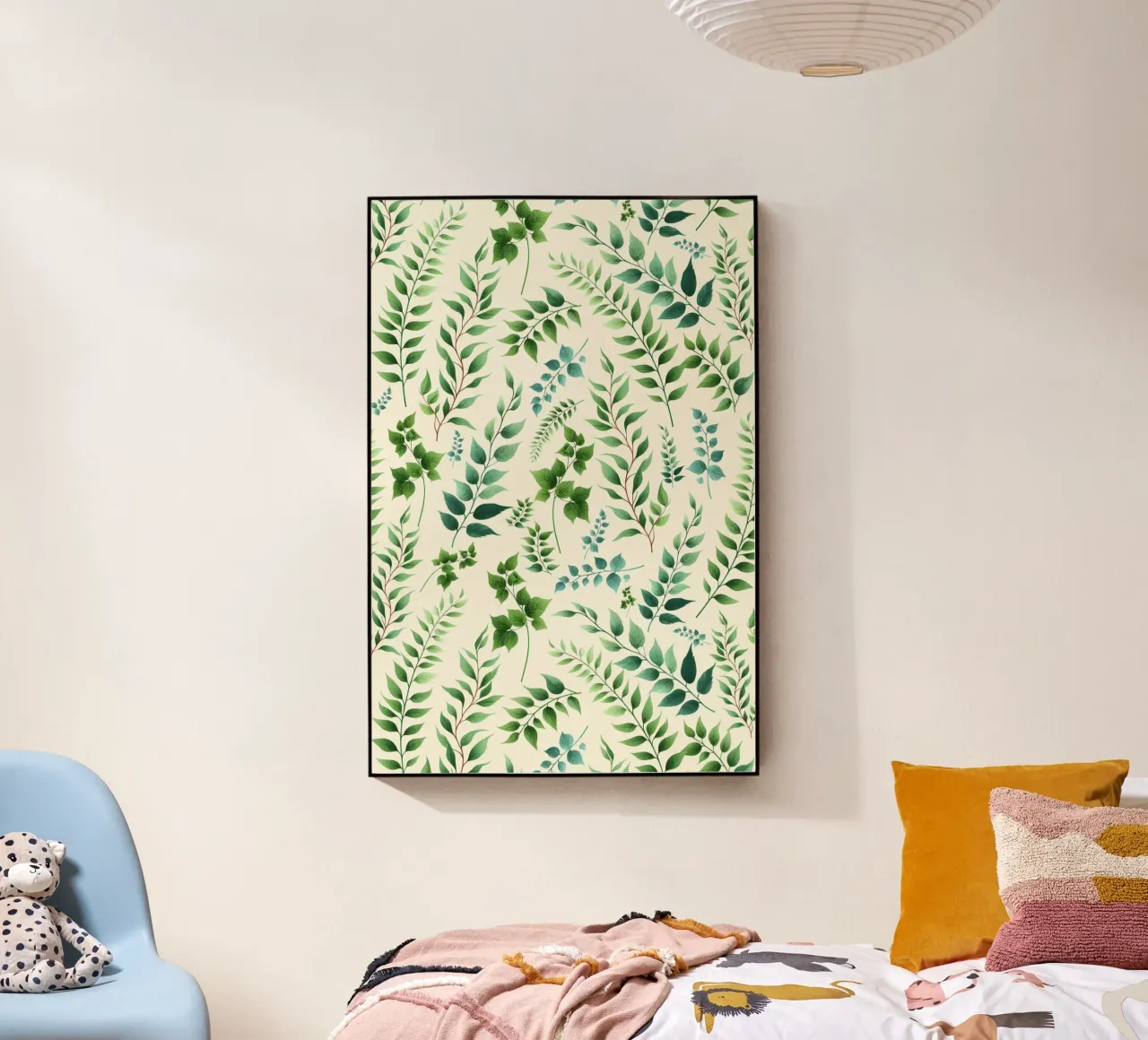 Greenery Botanical Print Verde metacrilato de SilverPegasus