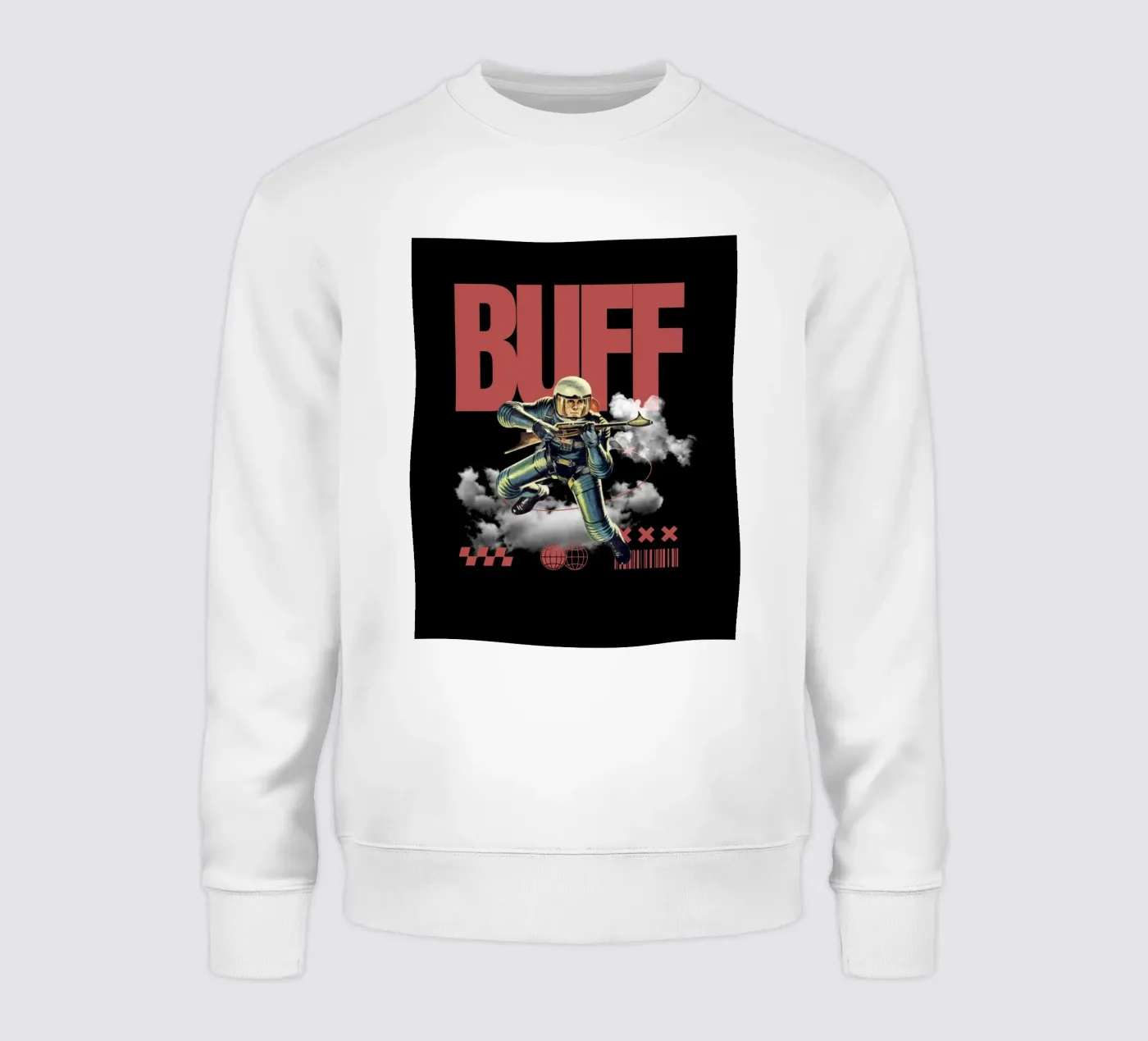 BUFF felpa da SMRT STUDIO