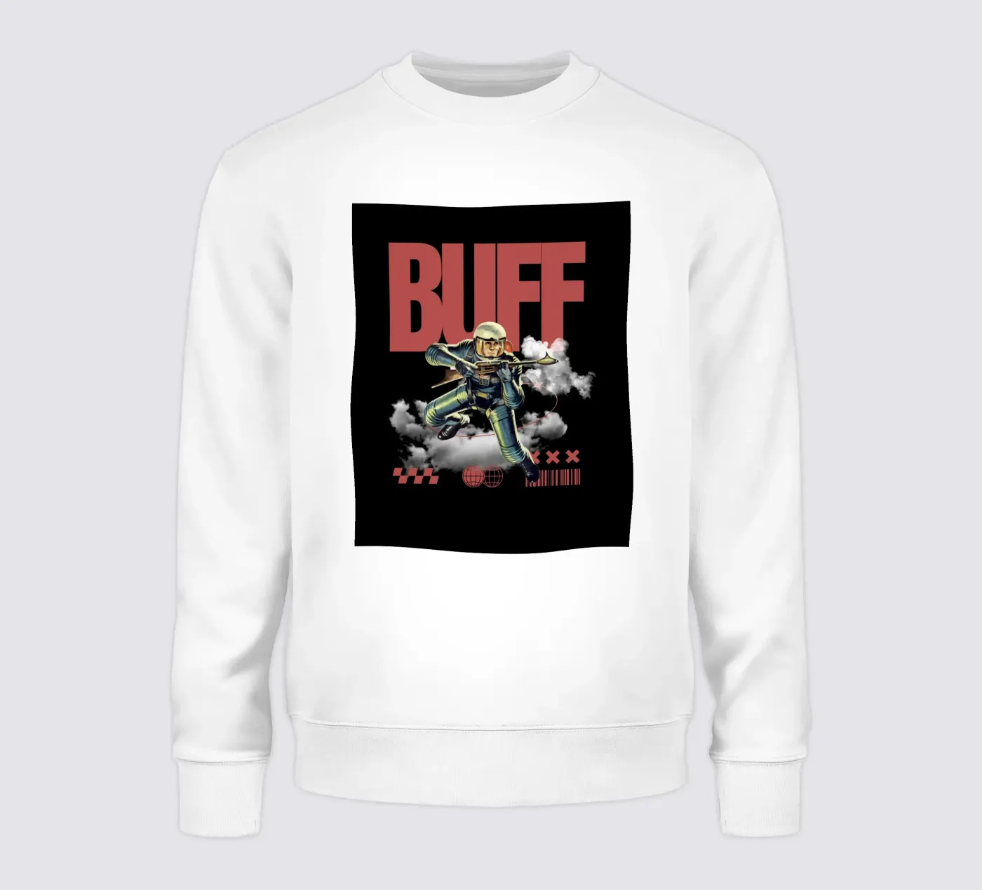 BUFF felpa da SMRT STUDIO