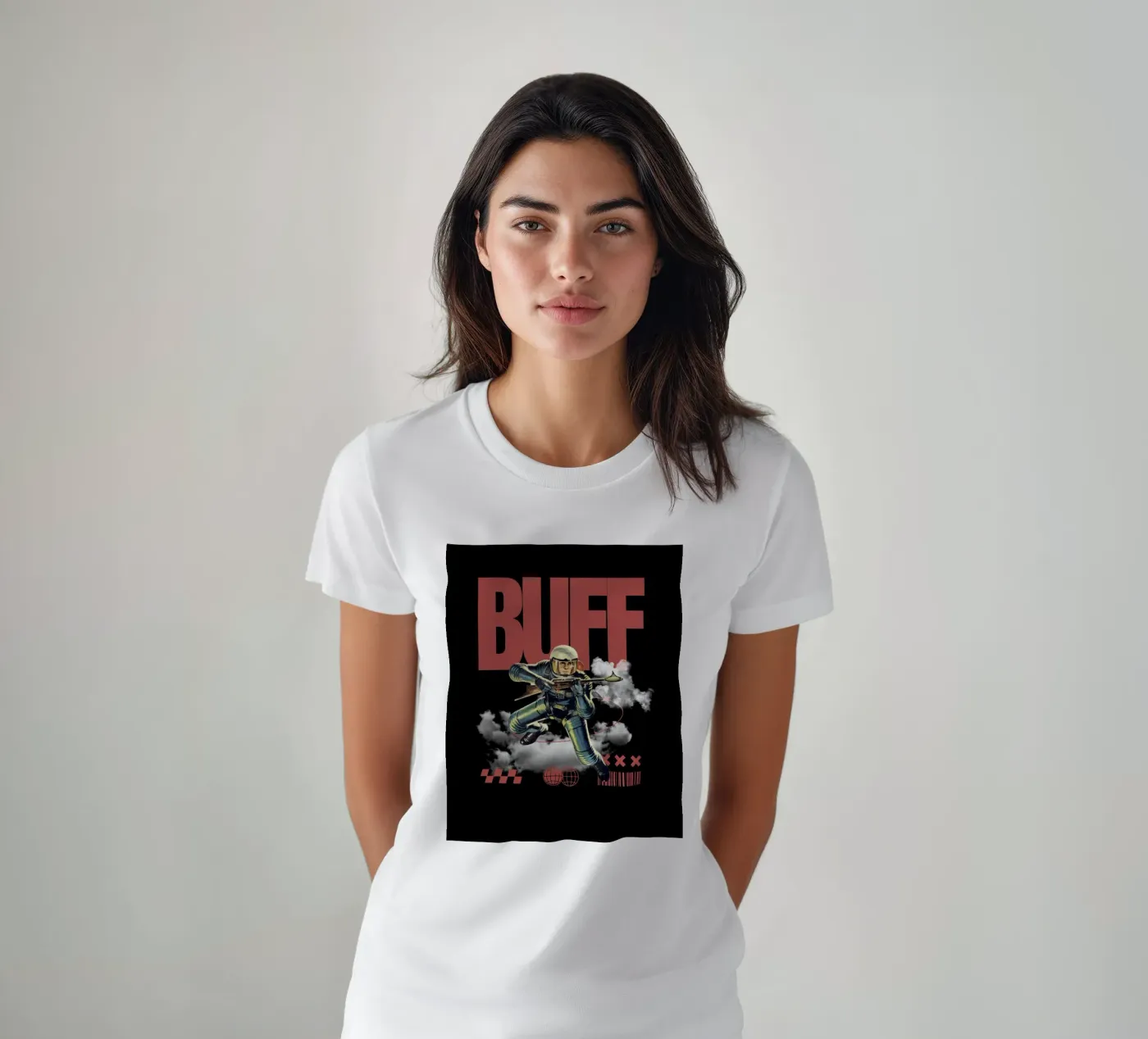 BUFF t-shirt da SMRT STUDIO
