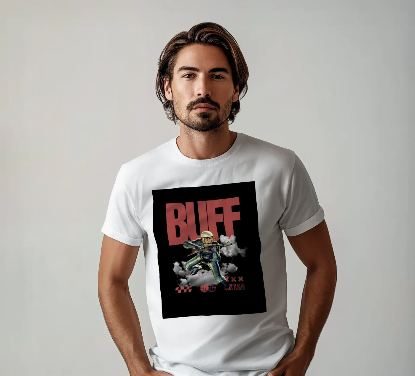 BUFF t-shirt da SMRT STUDIO