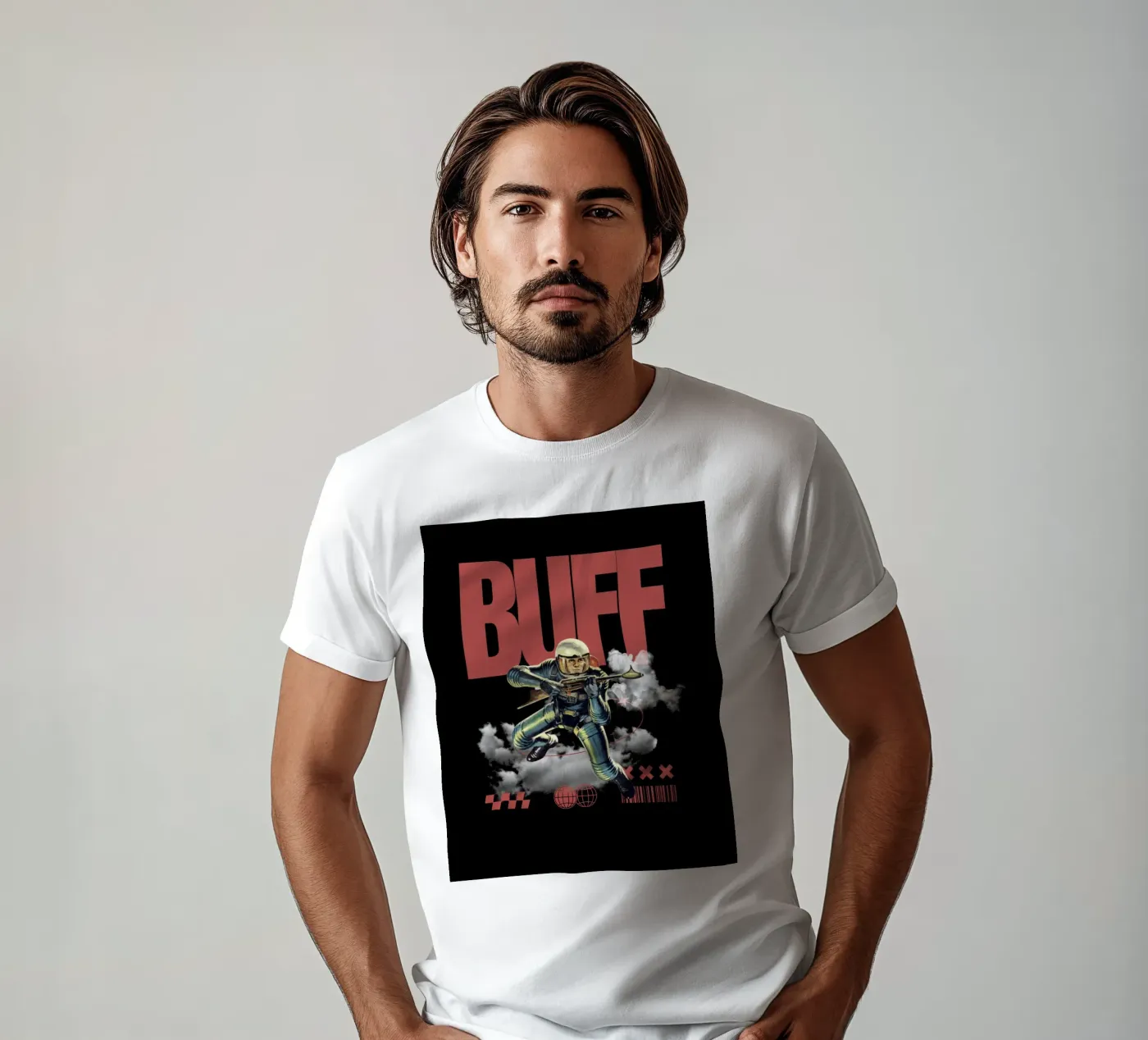 BUFF t-shirt da SMRT STUDIO