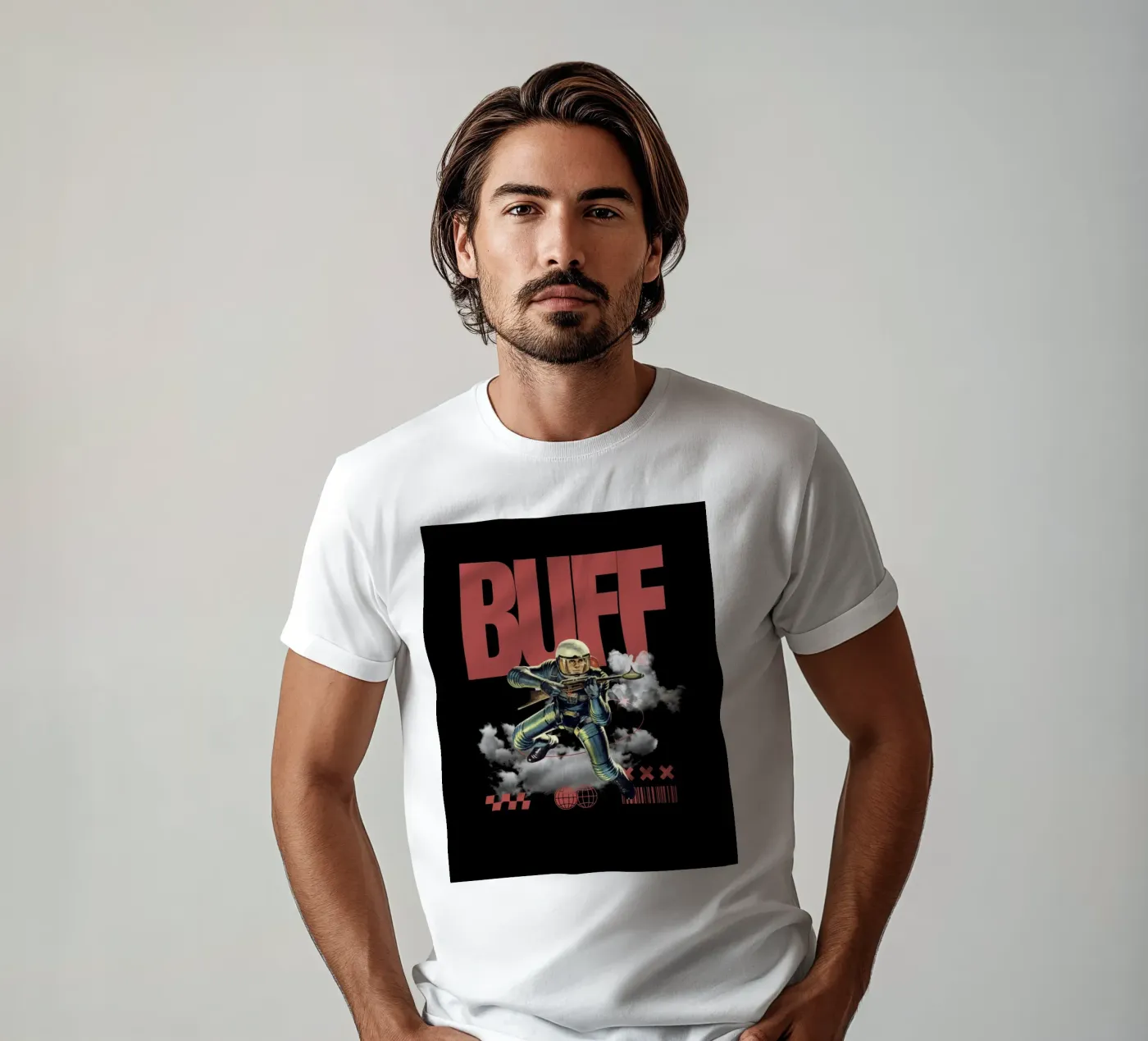 BUFF t-shirt da SMRT STUDIO