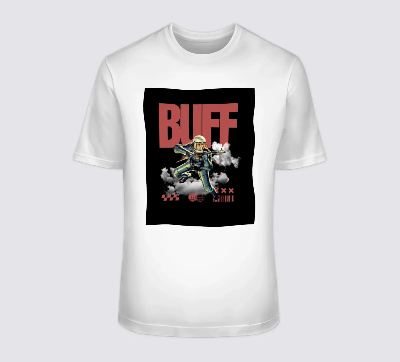 BUFF t-shirt da SMRT STUDIO