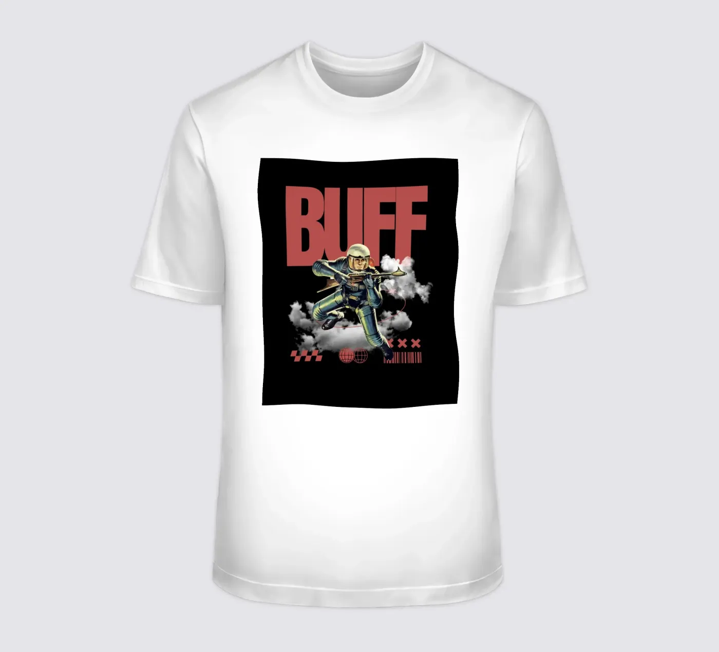 BUFF t-shirt da SMRT STUDIO