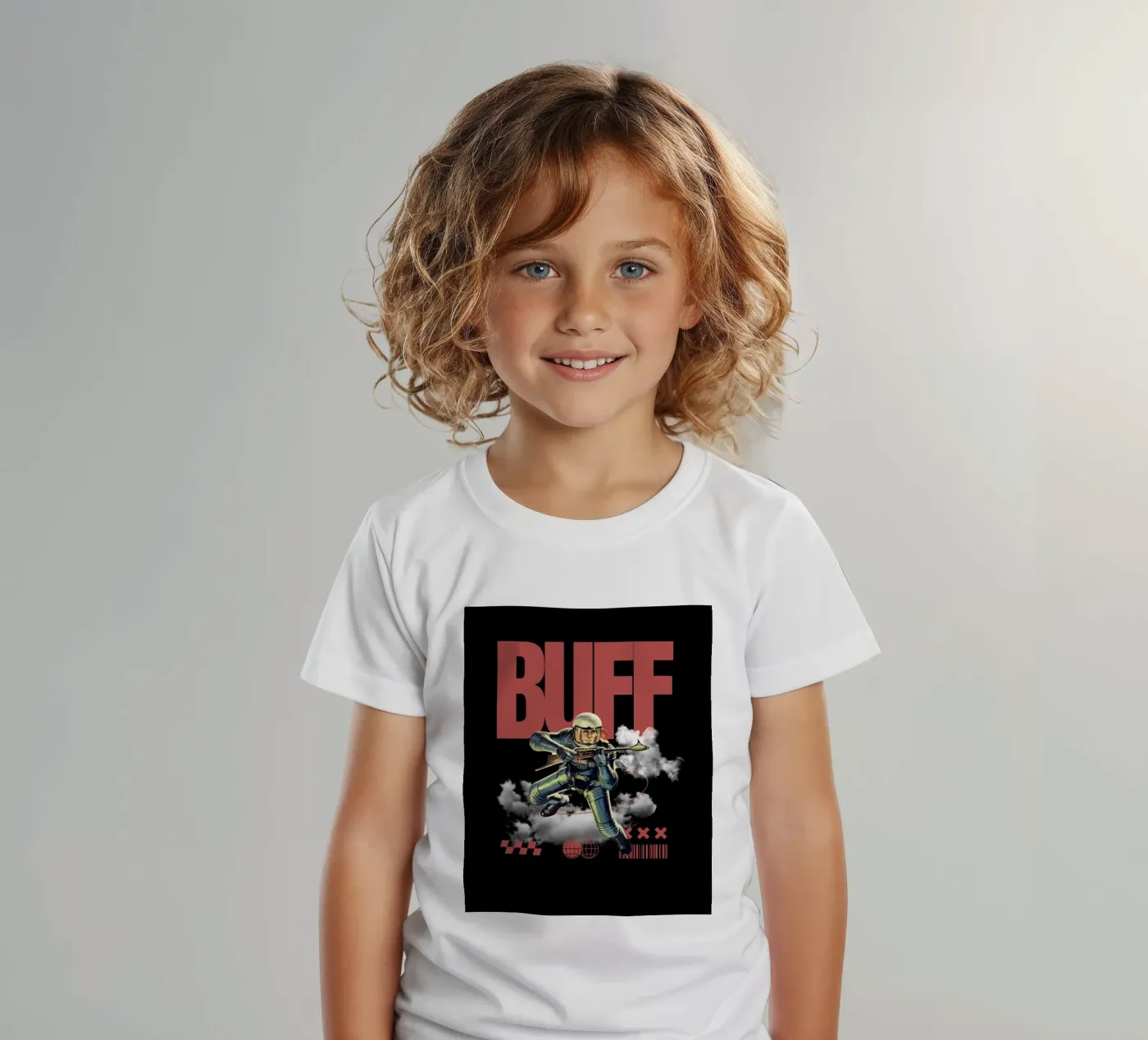 BUFF kinder t-shirt van SMRT STUDIO