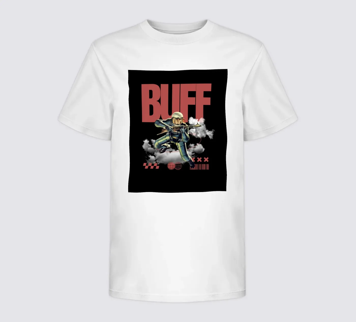 BUFF kinder t-shirt van SMRT STUDIO