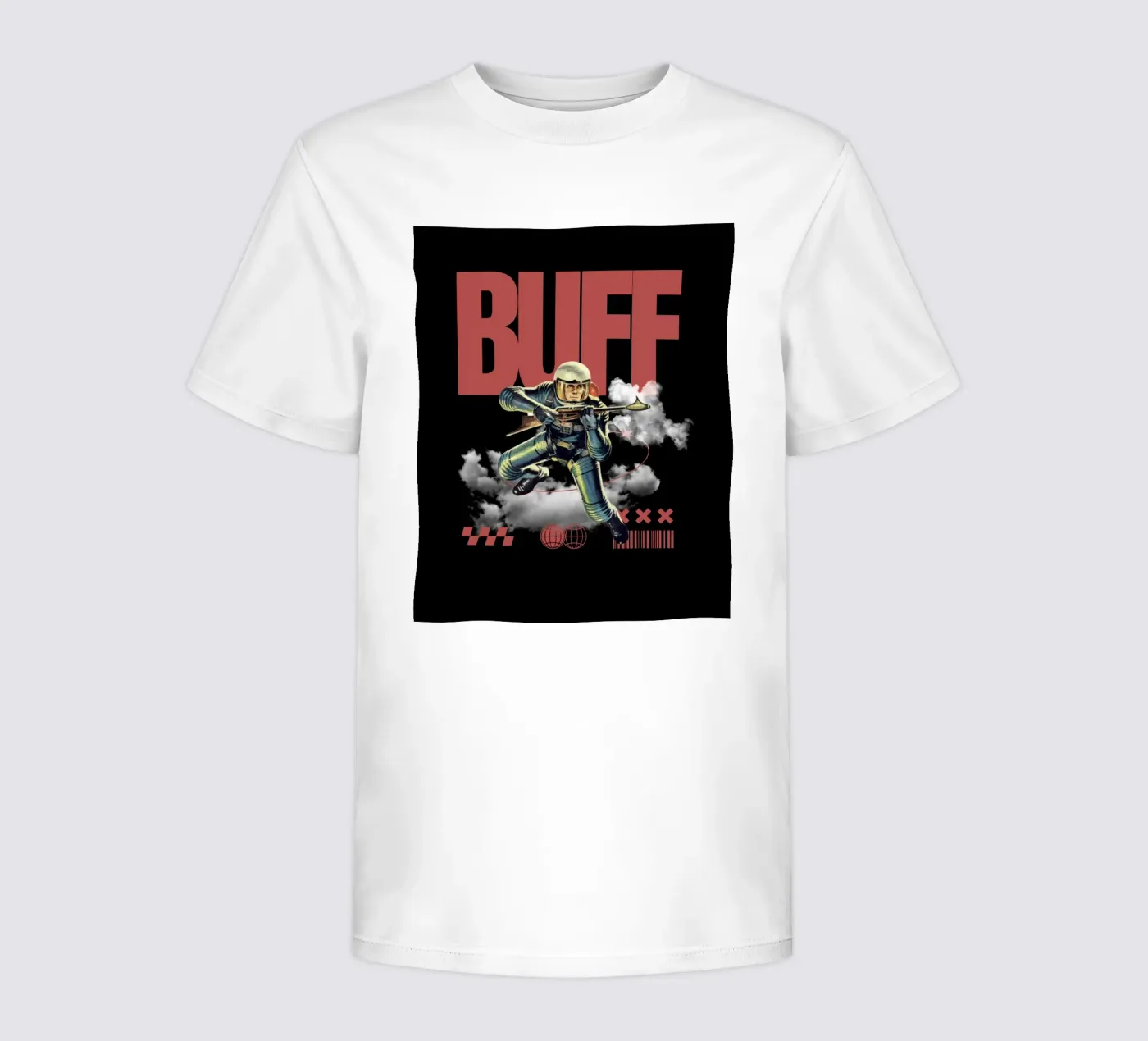BUFF Kinder T-Shirt von SMRT STUDIO