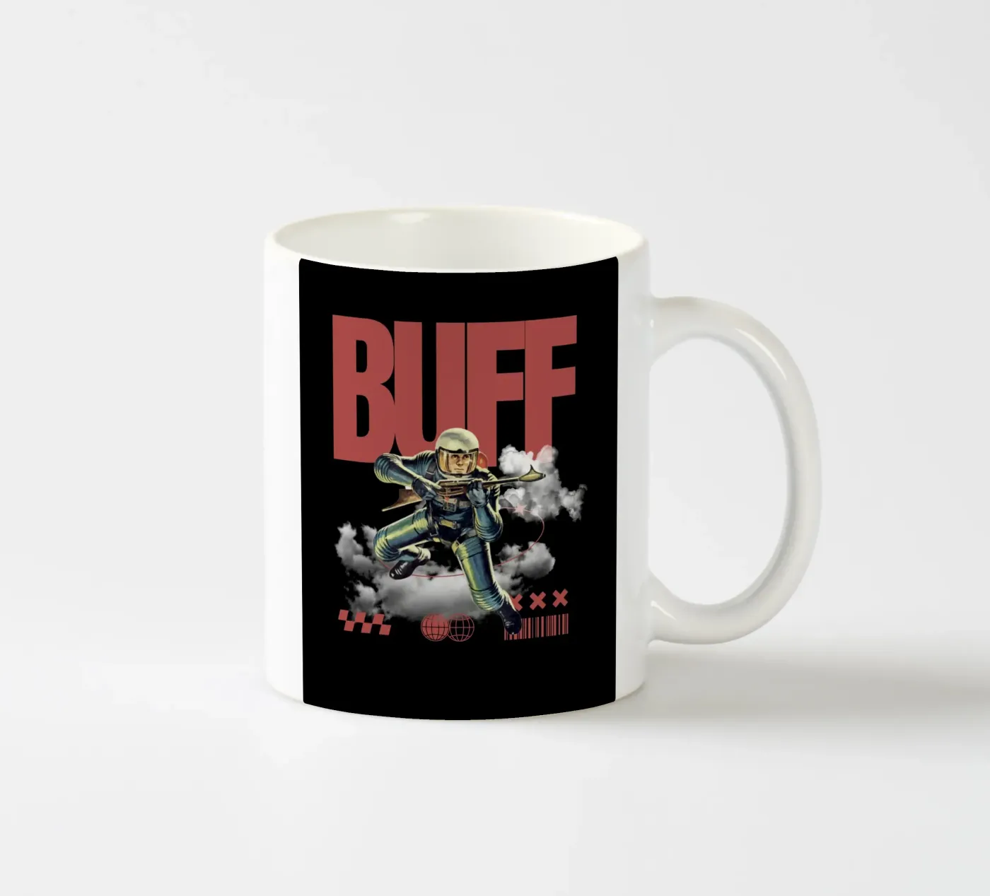 BUFF Keramik Tasse von SMRT STUDIO