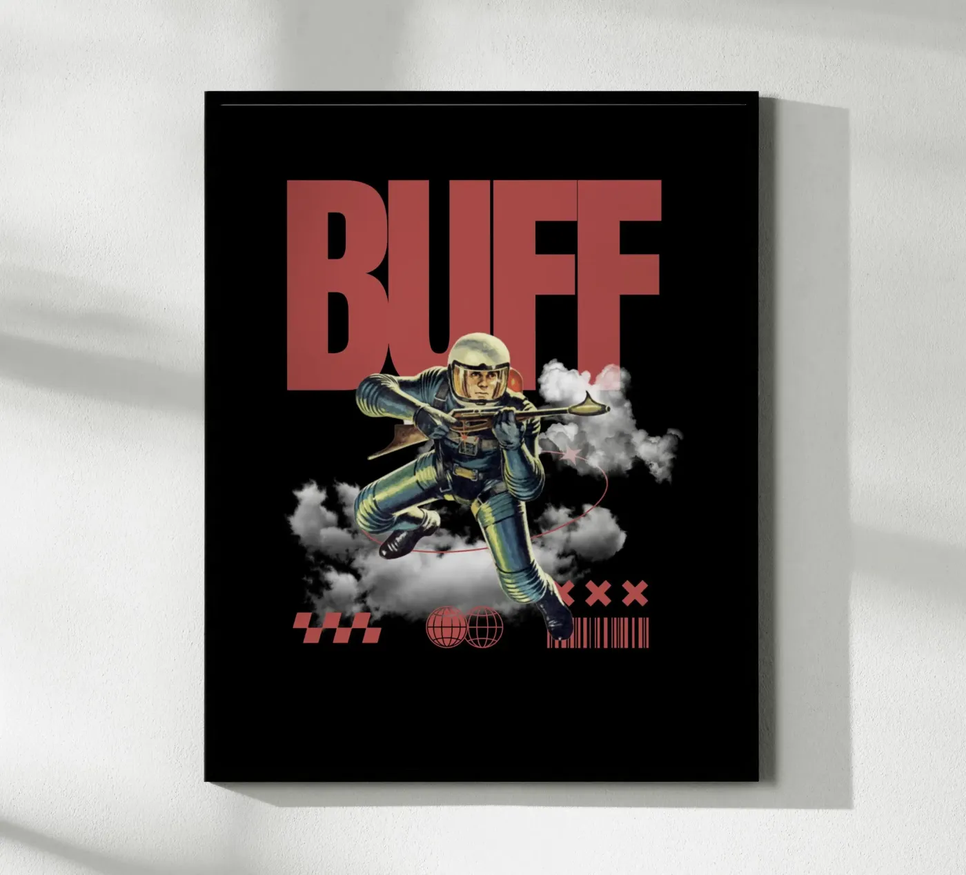 BUFF poster de SMRT STUDIO