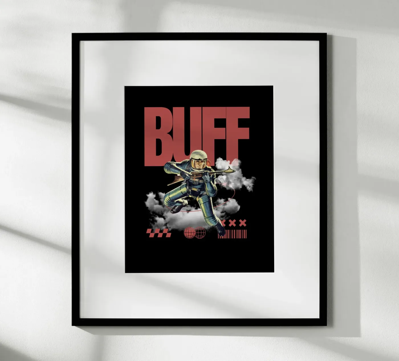 BUFF poster de SMRT STUDIO